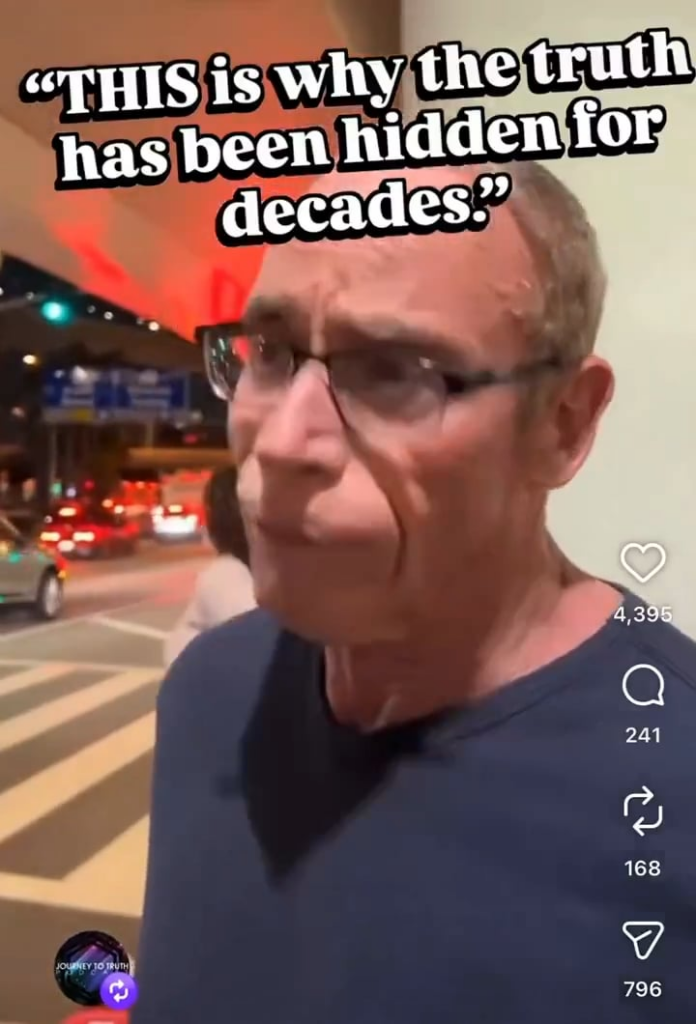 Someone spotted Steven Greer at the airport and asked him about disclosure, UFOs, demons, a fake alien invasion, and aliens walking among us.