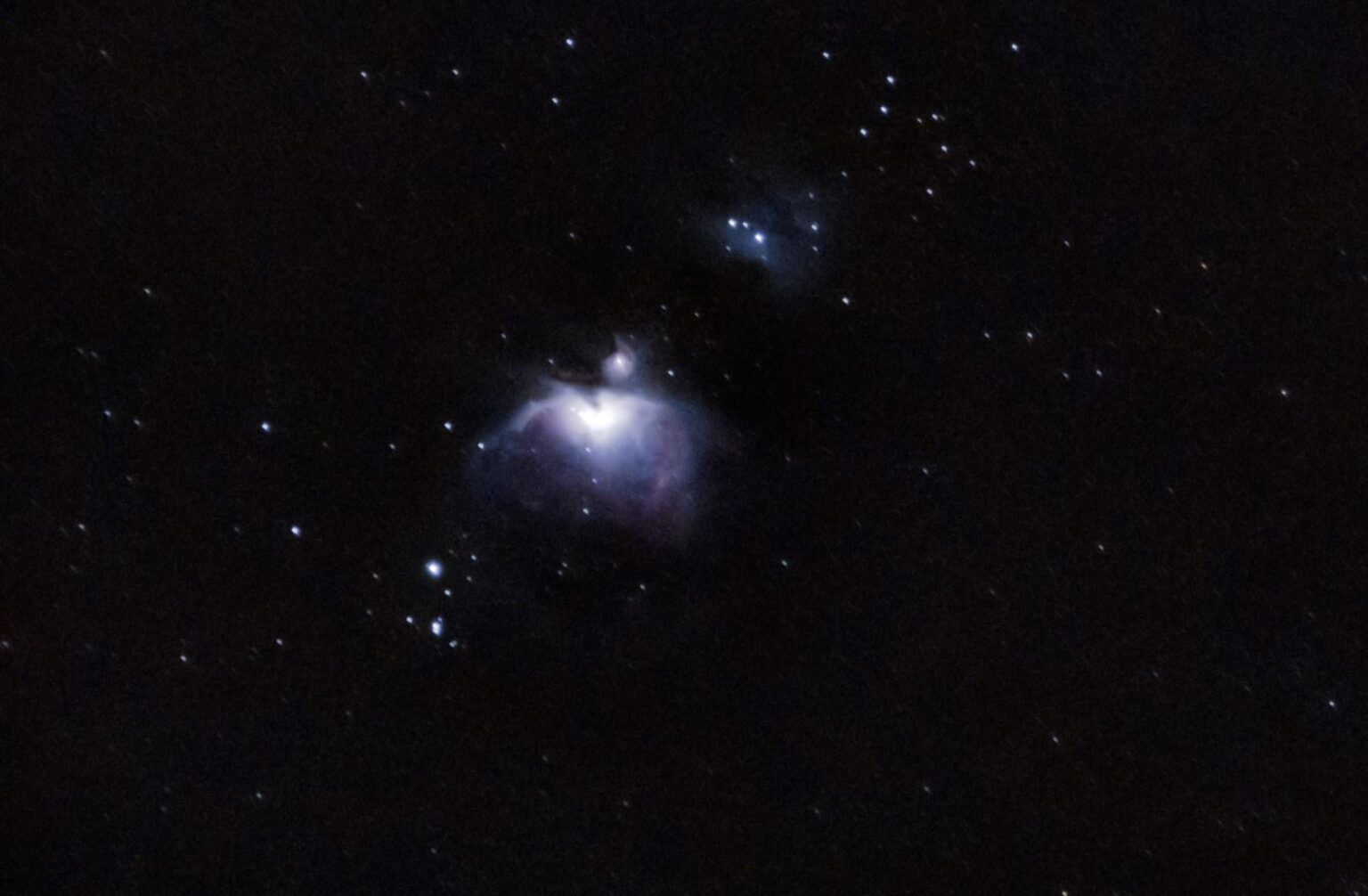 Orion Nebula (M42) Untracked