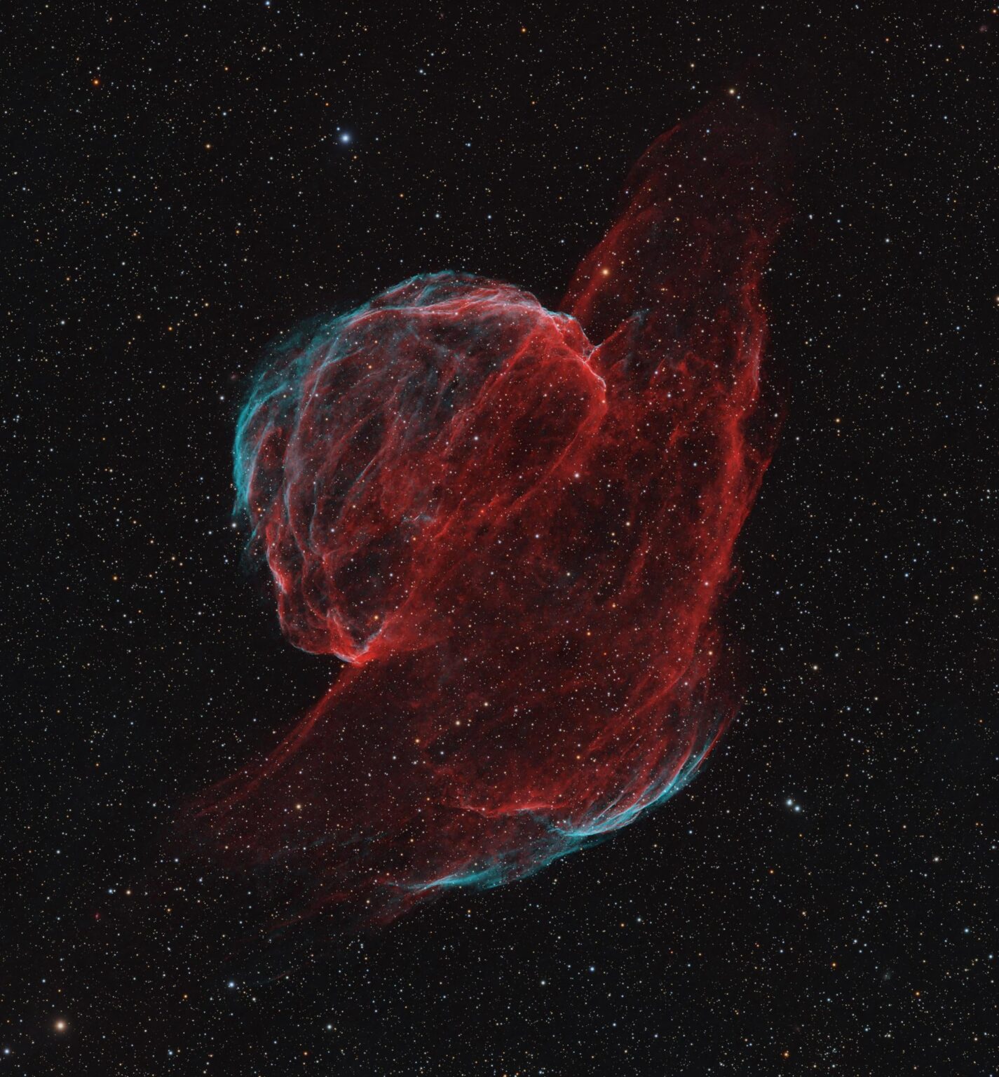 SH2-224 - the Rice Hat Nebula