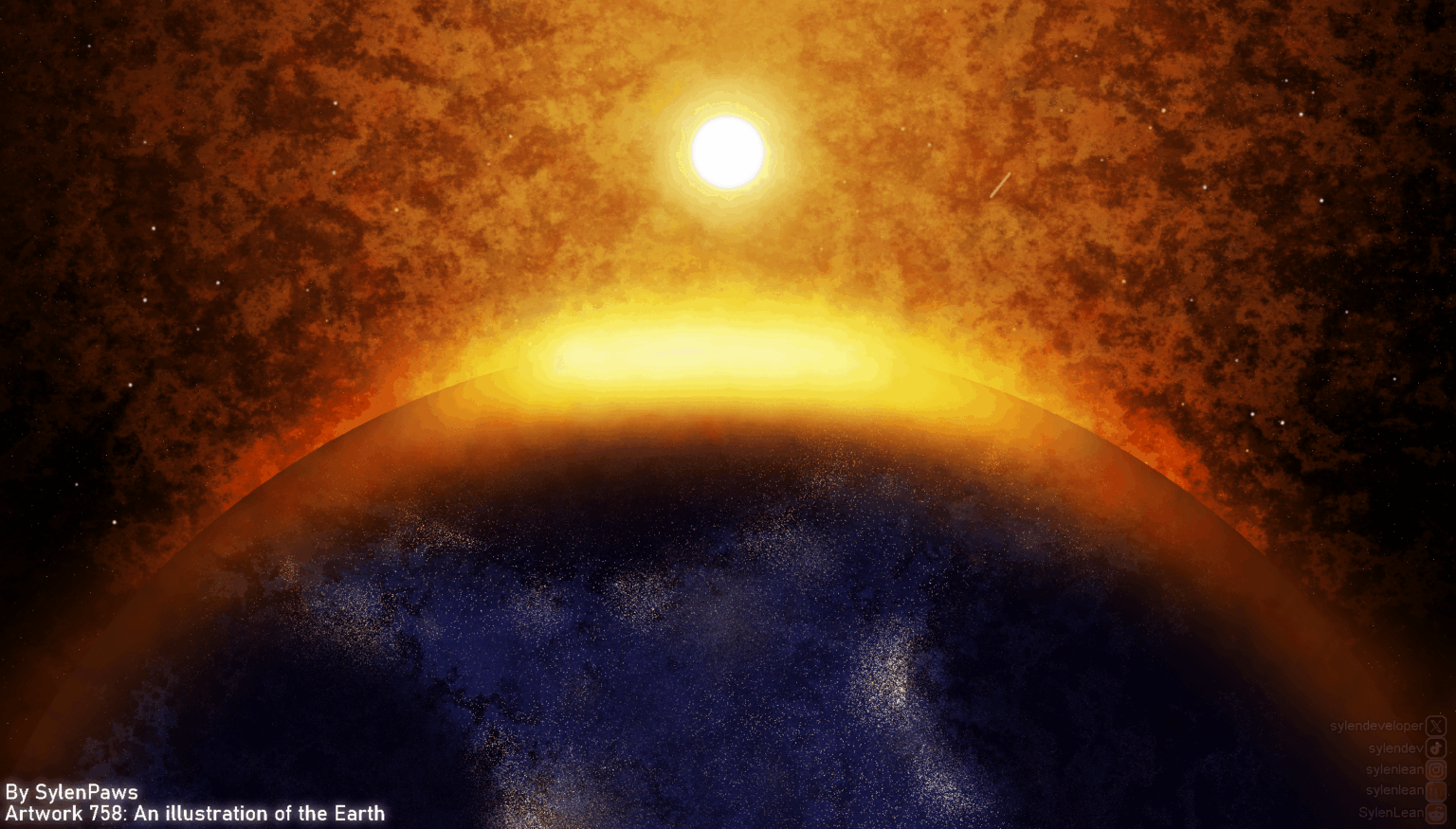 Artwork 758: An illustration of the Earth