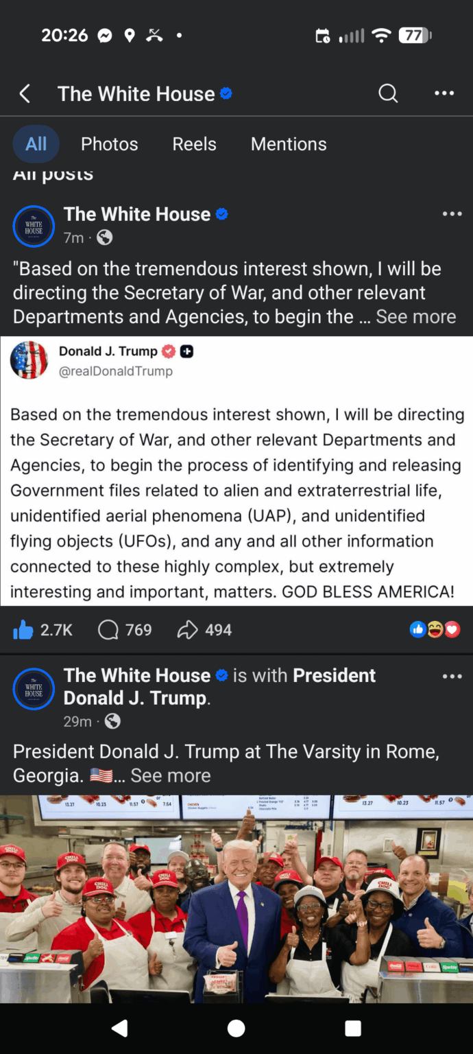 And there it is folks!! Finally!! Disclosure begins...