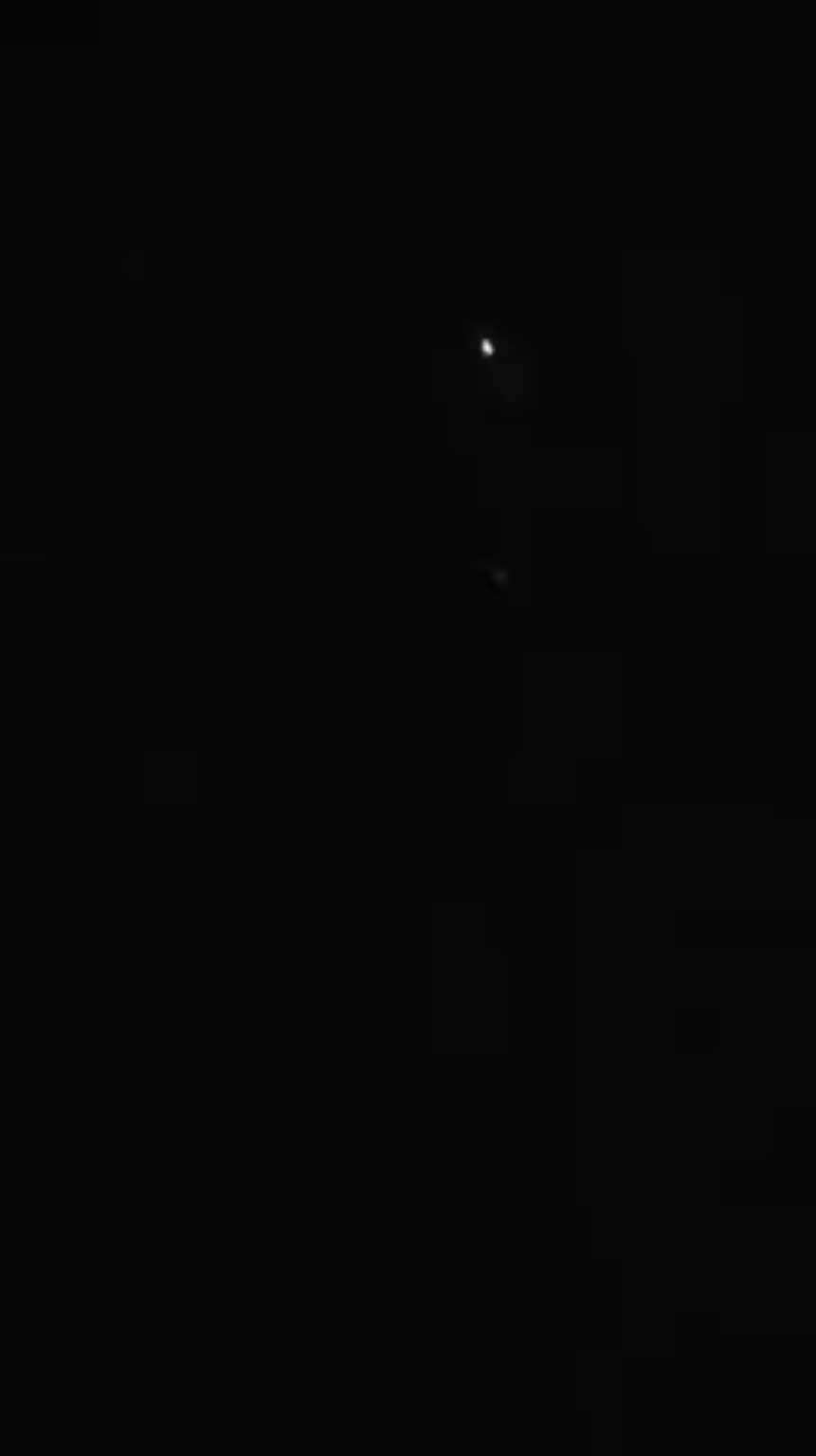 What is this flying over my house ? My husband said probably a very high altitude plane but i think it looks like its moving.