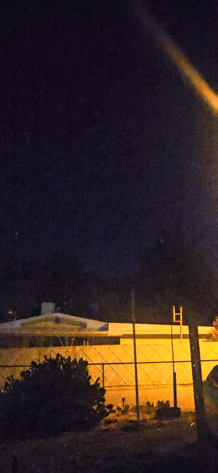 Grant County Southwest New Mexico 8:50pm Mountain Standard Time, 1-30-26 last night. United States of America. Orb blinks like a plane.