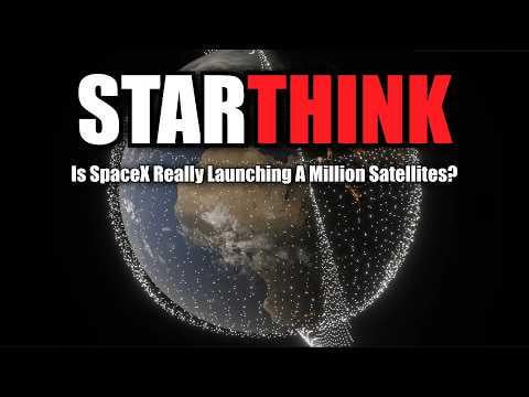 What Would SpaceX's Space Datacenter Plans Look Like? (simulation of satellites in orbit from Scott Manley)