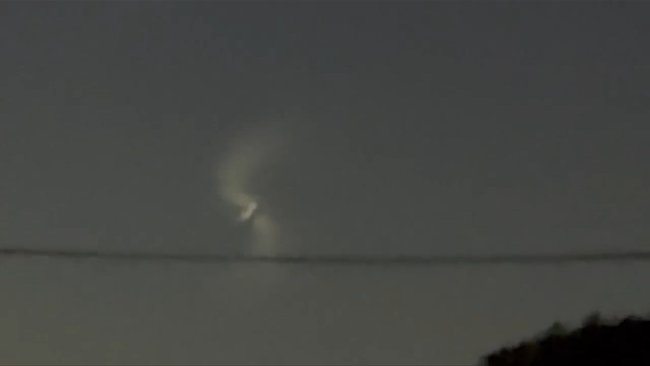 A mystery light has baffled South Australia.