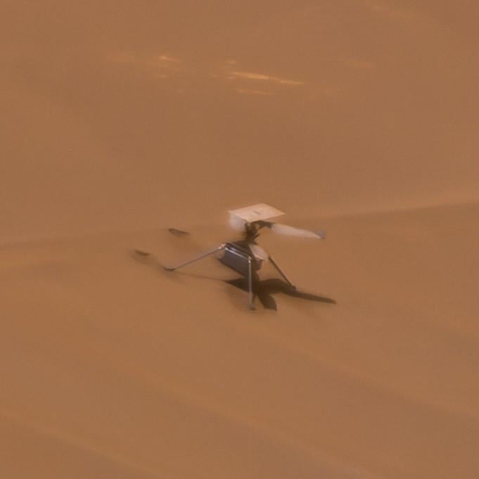 NASA released final image of damaged helicopter on Mars 2 years ago, today