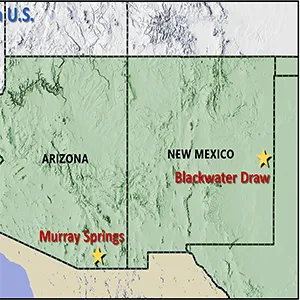 Location of study sites in California, Arizona, and New Mexico. Credit: The figure was adapted from data provided by the U.S. Geological Survey (USGS)