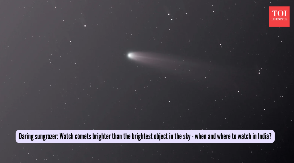 Daring sungrazer: Watch comets brighter than the brightest object in the sky - when and where to watch in India?