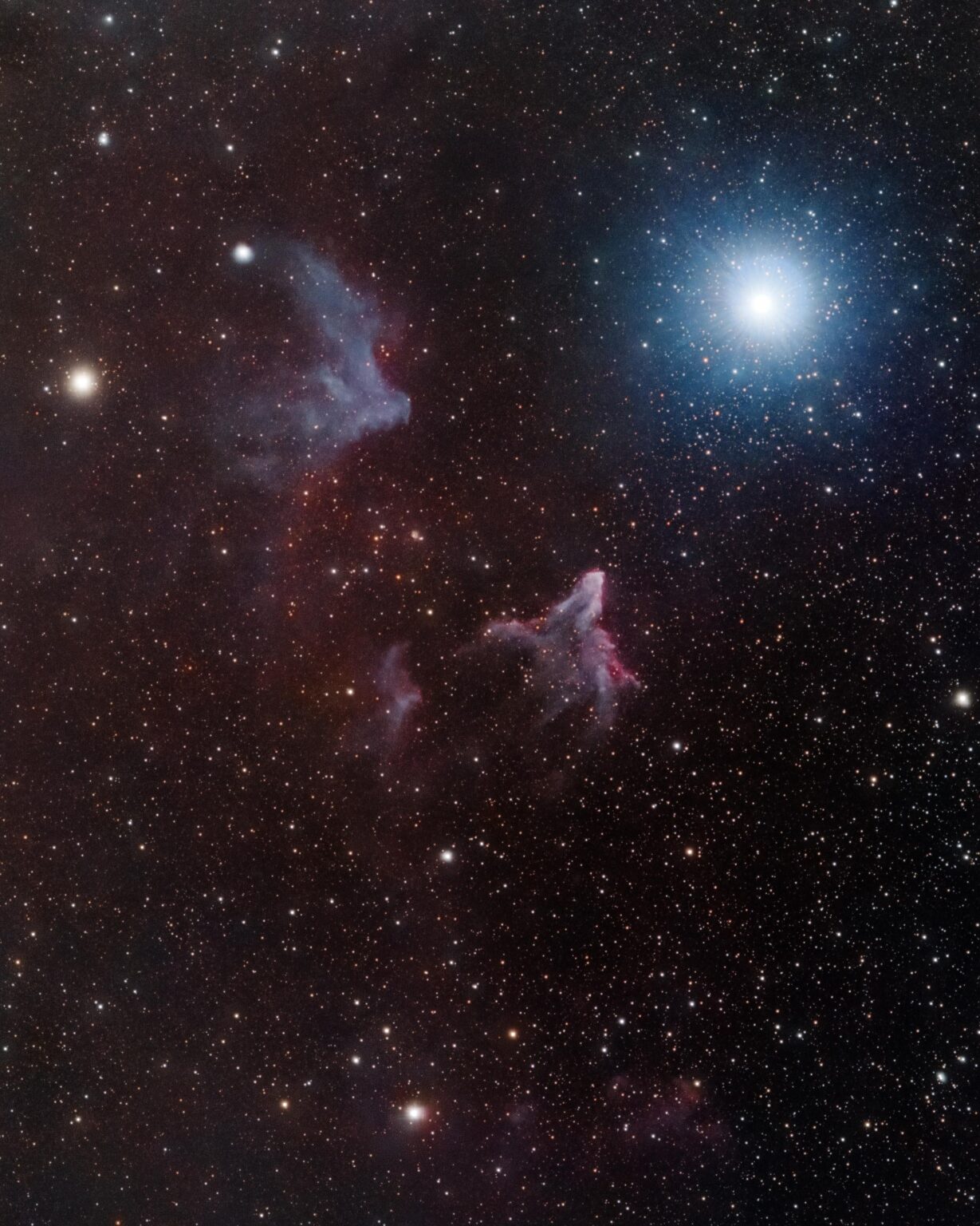 IC63 – The Ghost of Cassiopeia