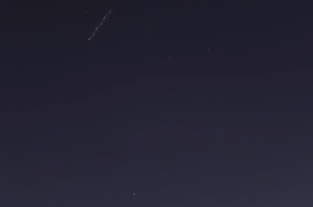 Orion time-lapse
