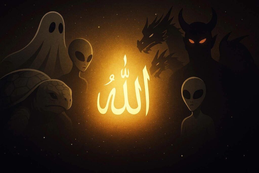 Why ghosts, aliens, and extraordinary beings can’t replace God — and how they end up pointing to Him.