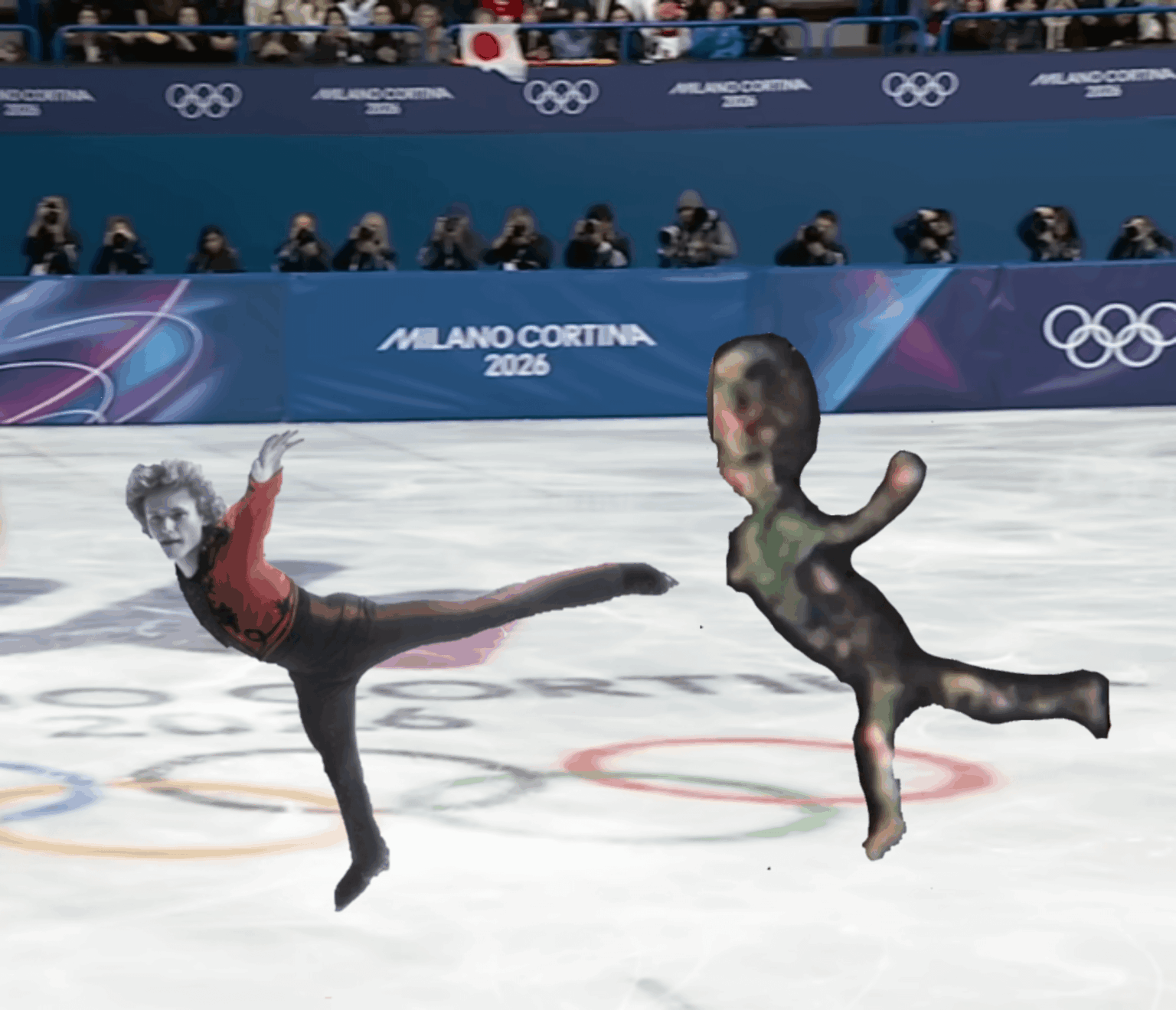 Let's hear it for Team Malinin & Lam 🏅🏅