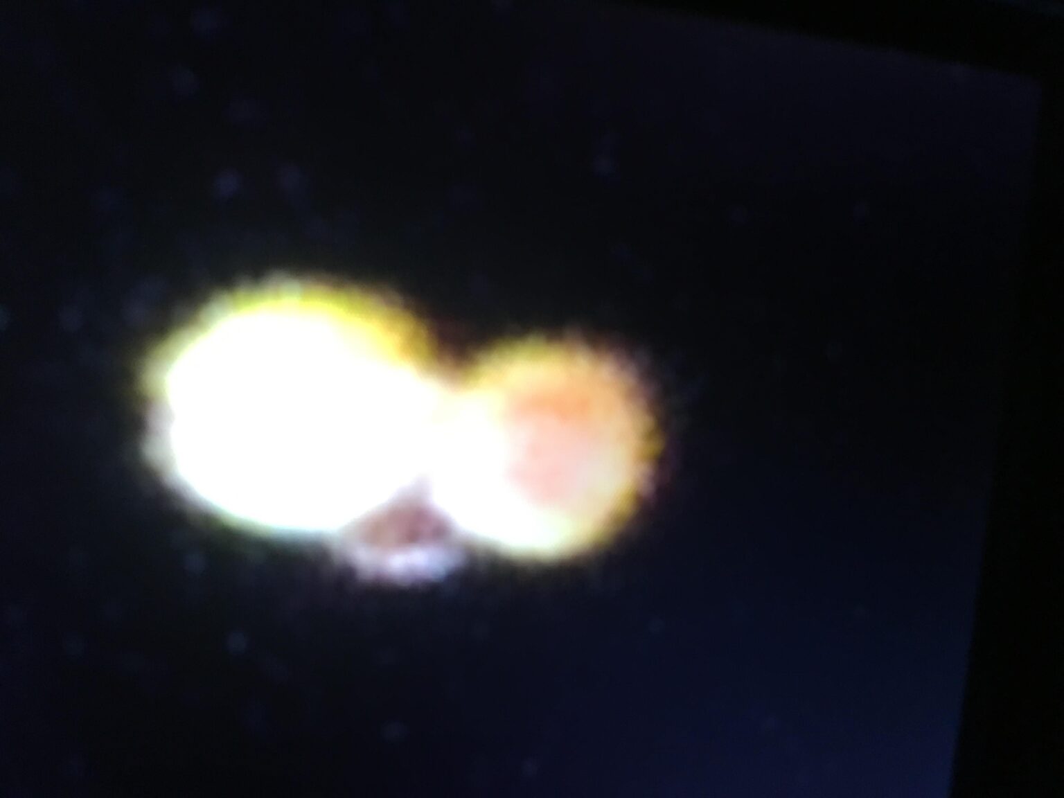 Unidentified intense light source Unidentified intense light source