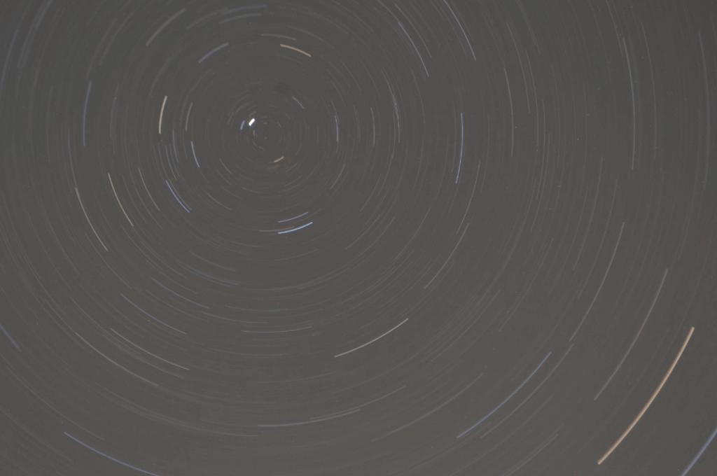 Long exposure trial - The North Star
