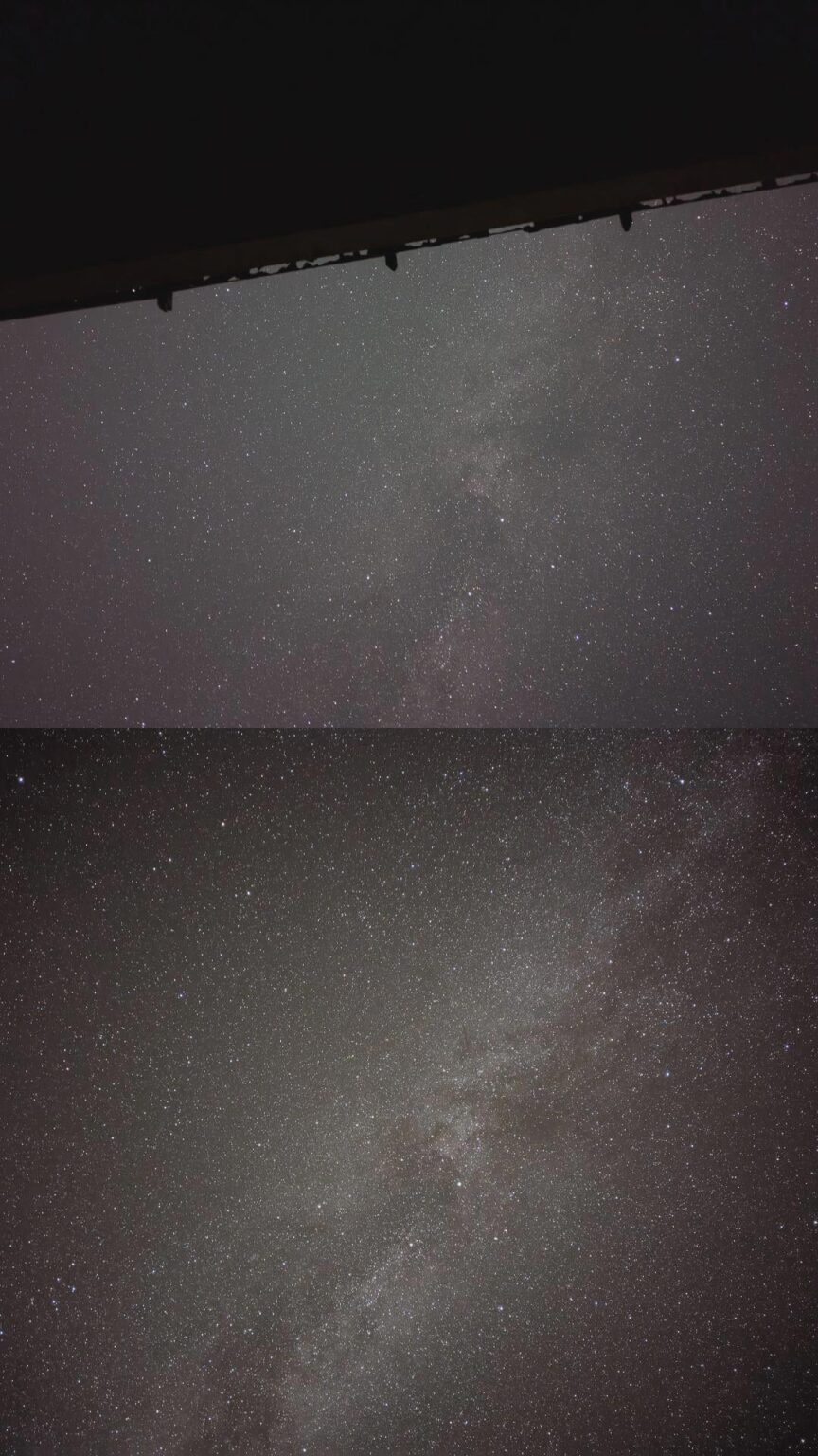 Milly way: Bortle scale comparison