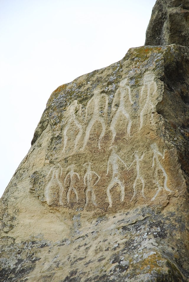 Unusual Human Figures in the Gobustan Rock Paintings (Azerbaijan)