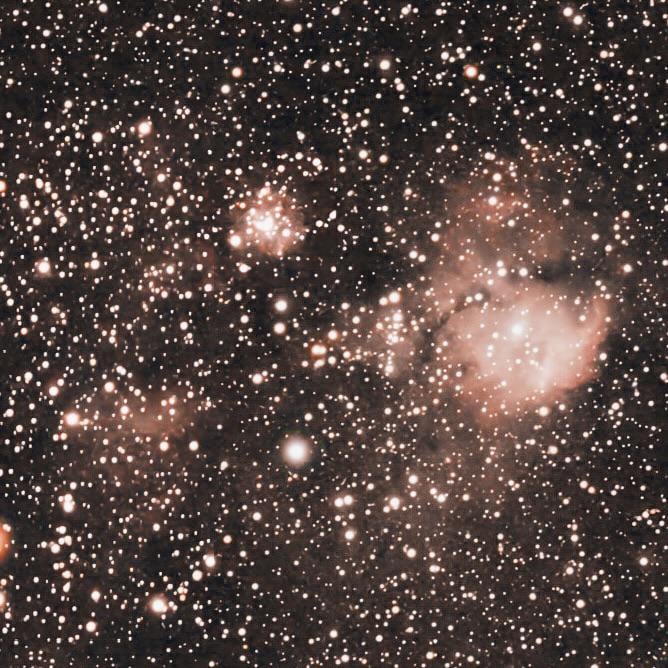 My First Attempt At The Skull And Crossbones Nebula.