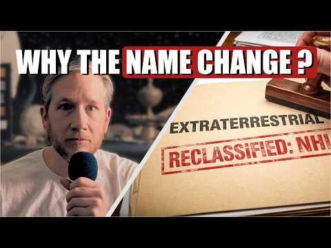 From Aliens to NHI: The Great Rebranding