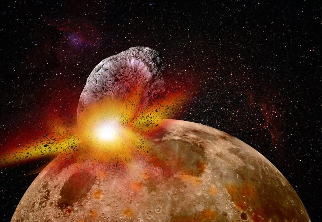 If asteroid YR4 hits our Moon, it’ll cause a bright flash and meteors as debris hits Earth, say scientists | BBC Sky at Night Magazine If asteroid YR4 hits our Moon, it'll cause a bright flash and meteors as debris hits Earth, say scientists | BBC Sky at Night Magazine