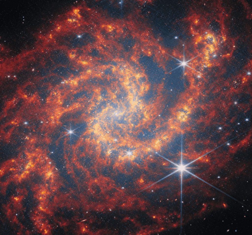 A star-forming spiral… Hard to believe, space is amazing… A star-forming spiral... Hard to believe, space is amazing...