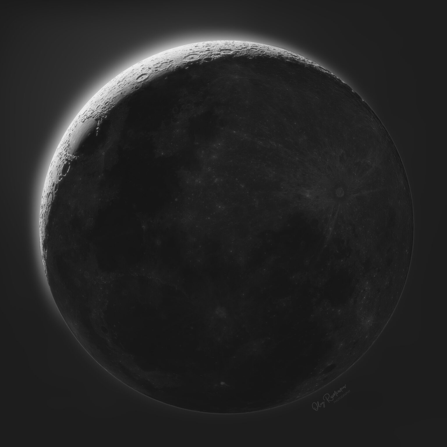 Today's moon was beautiful