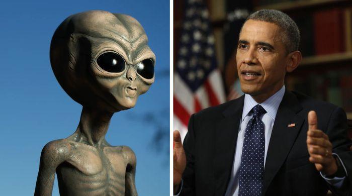 Obama clarifies after saying aliens are 'real' in viral clip