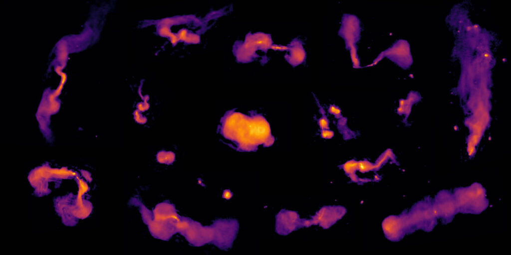 Record-Breaking Radio Survey Maps Universe in Detail