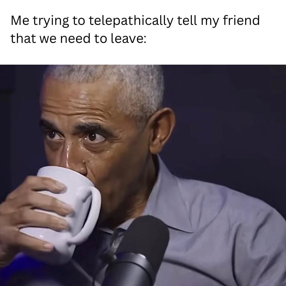 In light of recent events I would like to present a new meme format: Telepathic Obama