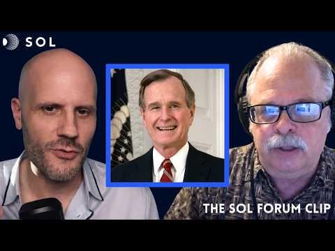 Eric Davis says former U.S. president George H. W Bush was told about UAP programs and an alien encounter at Holloman Air Force Base in 1964, Bush was allegedly informed when he began his role in the CIA
