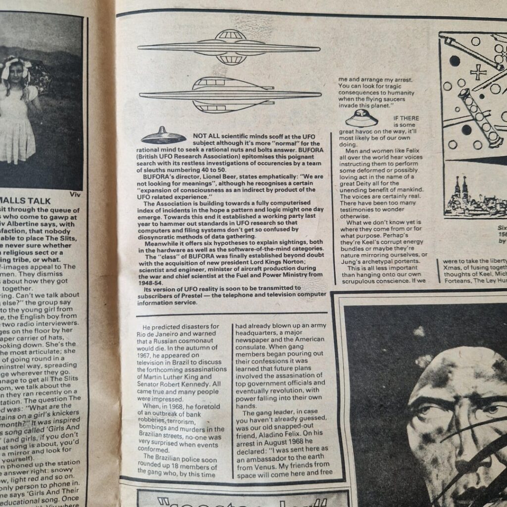 Article from NME 1980, thought some of you may appreciate
