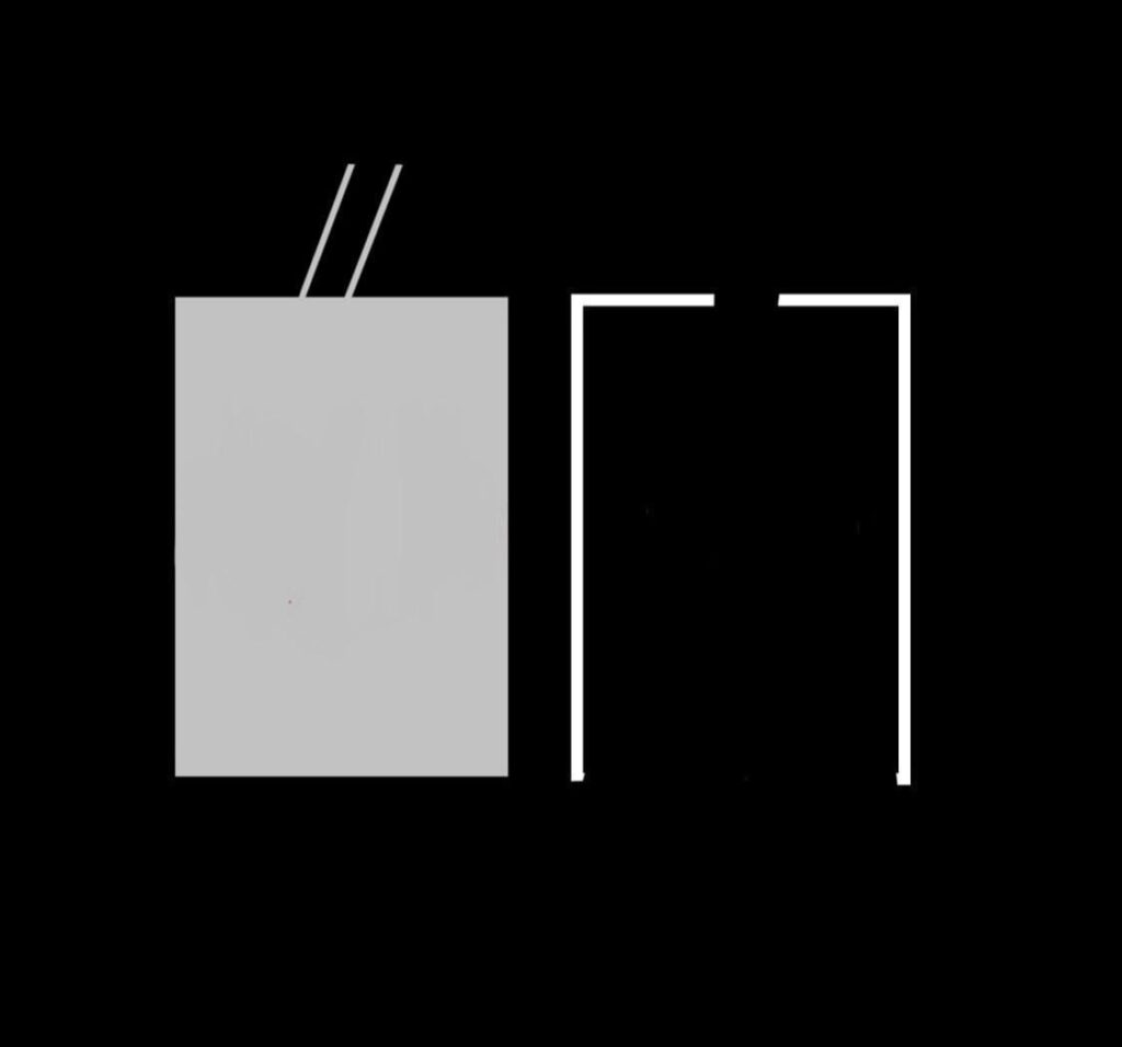 Everything black in the pic is concrete, everything white in the pic is abstract Everything black in the pic is concrete, everything white in the pic is abstract