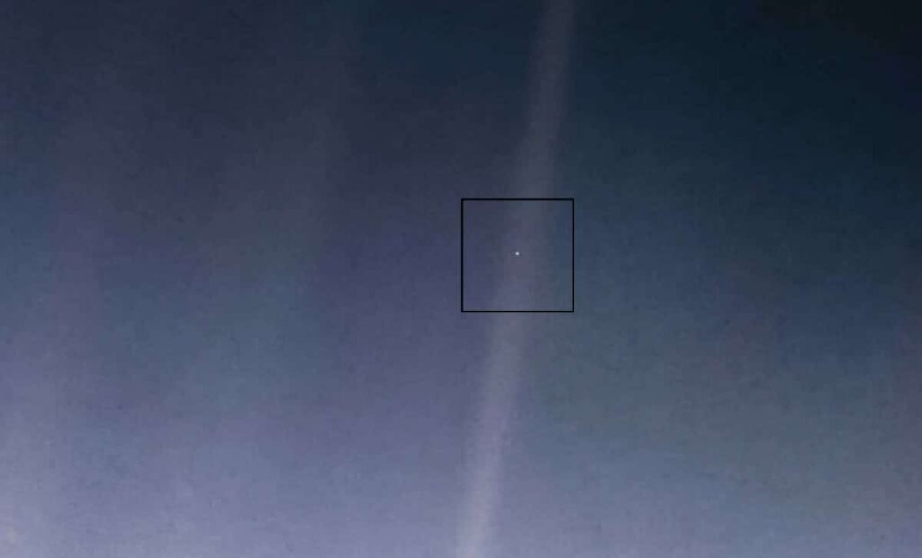 Amateur Astronomers Were Using a Radio Telescope When They Captured Voyager 1’s Signal from 25 Billion Kilometers Away Pale Blue Dot The Most Distant Image We Have Of Earth, Taken By Nasa's Voyager 1 Spacecraft