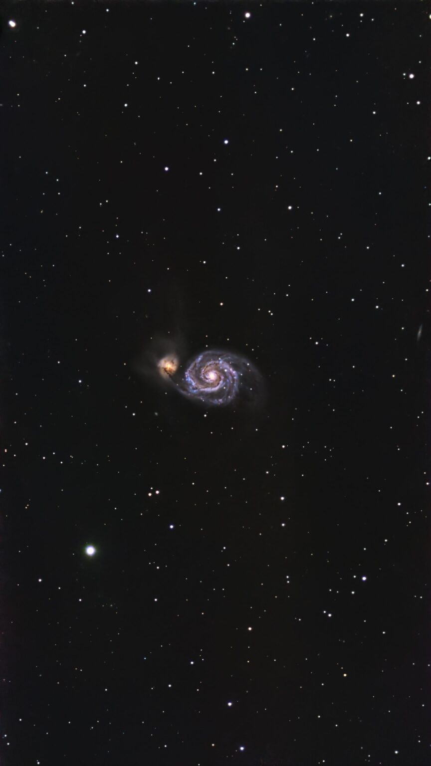 M51 whirlpool galaxy