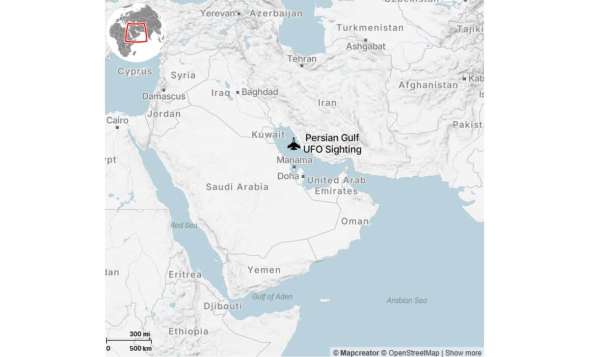 Persian Gulf Ufo Sighting