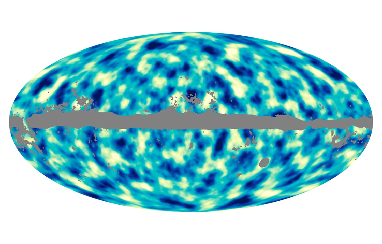 Planck Esa All Sky Map Dark Matter