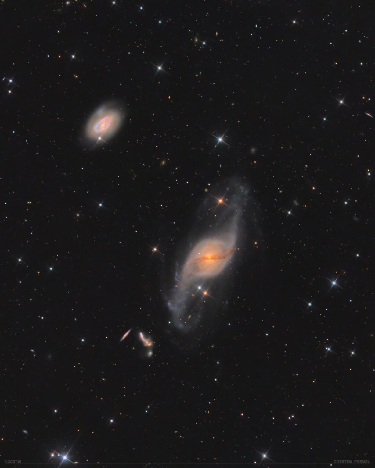 NGC 3718 / NGC 3729 / Hickson 56