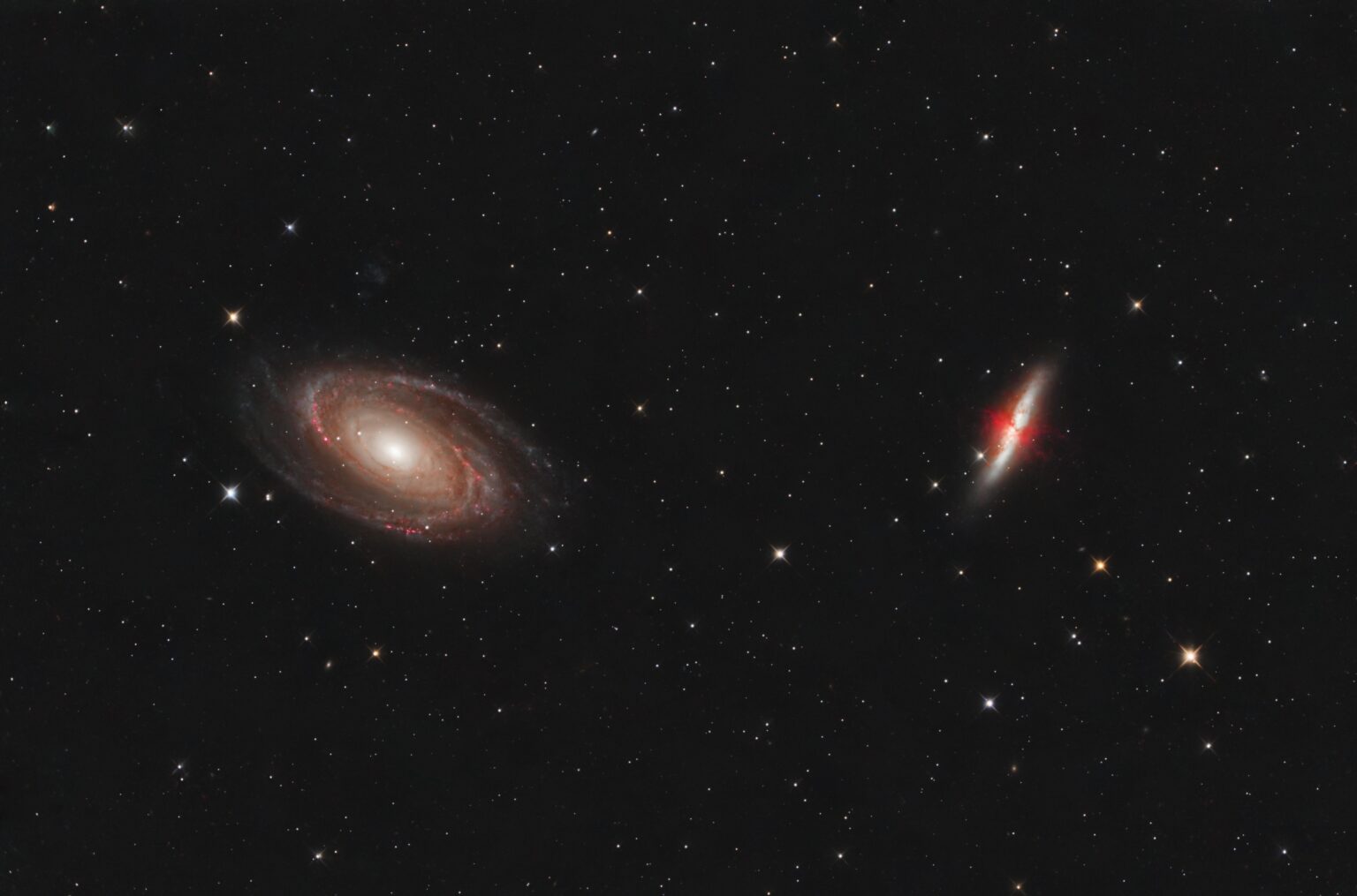 M81 and M82