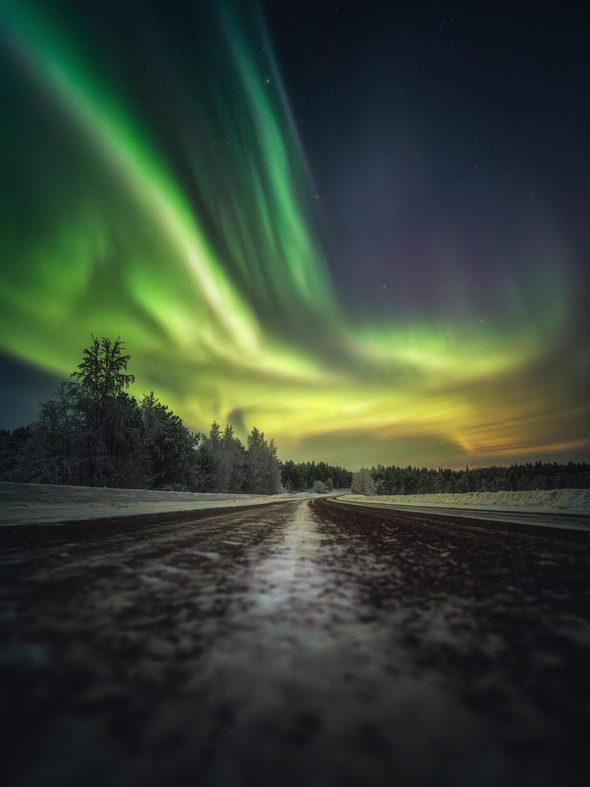 The Northern Lights in Lapland