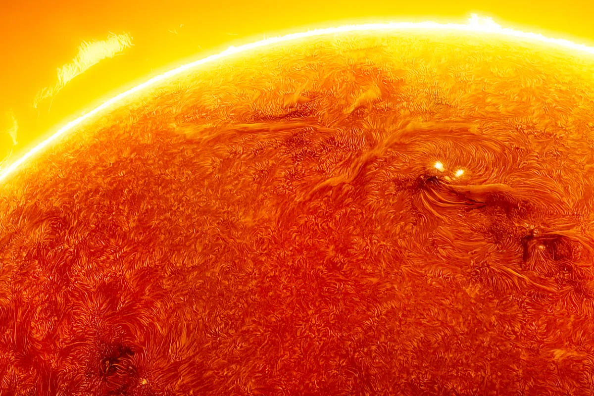 The surface of the Sun