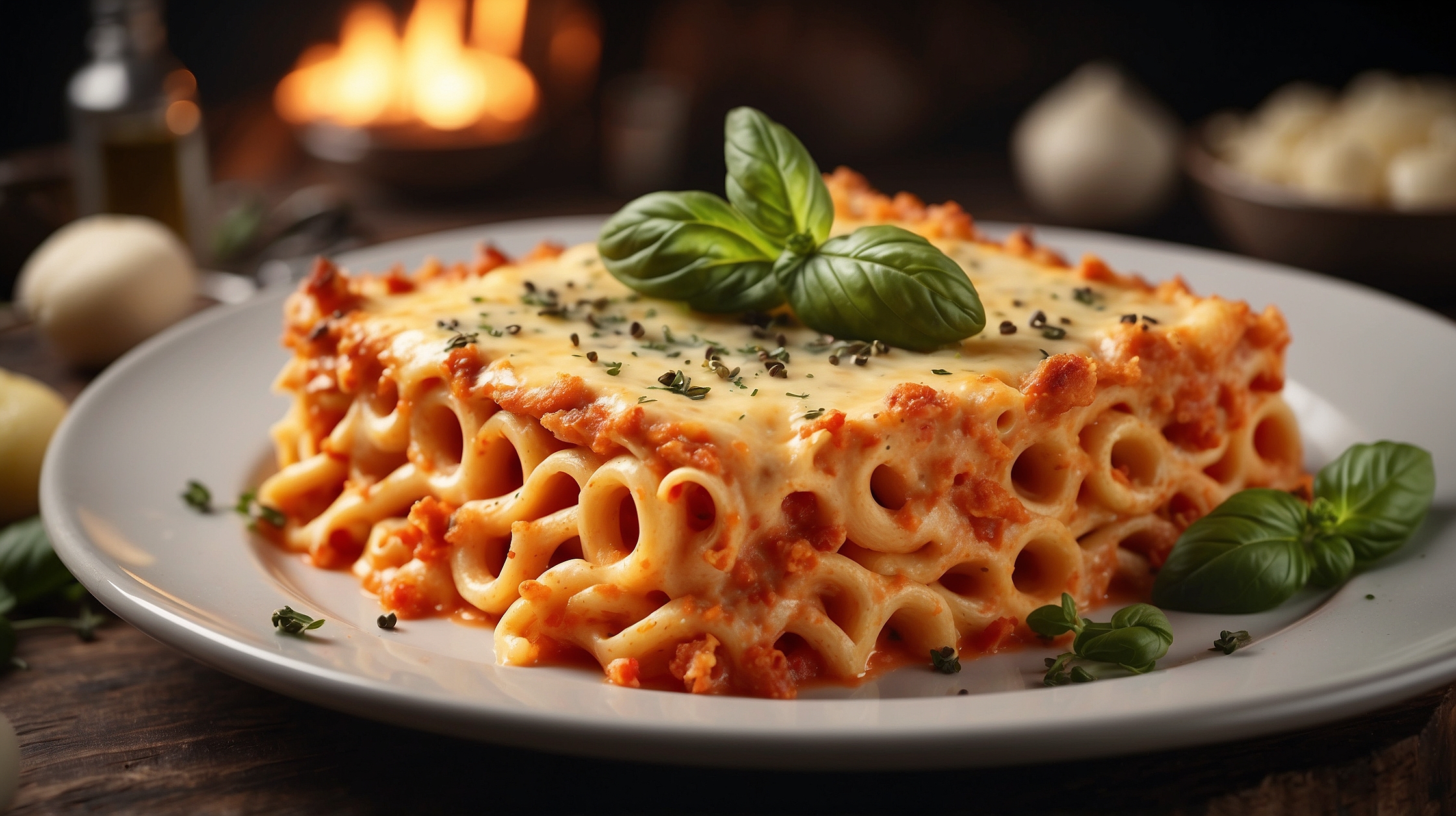 This baked pasta is my go-to when I want leftovers that stay delicious