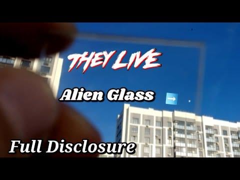 The guy in the video shows UFOs on radio towers. Perhaps it's AI, although the video is old, as shown in the video, Dicyanin glass is needed for this.