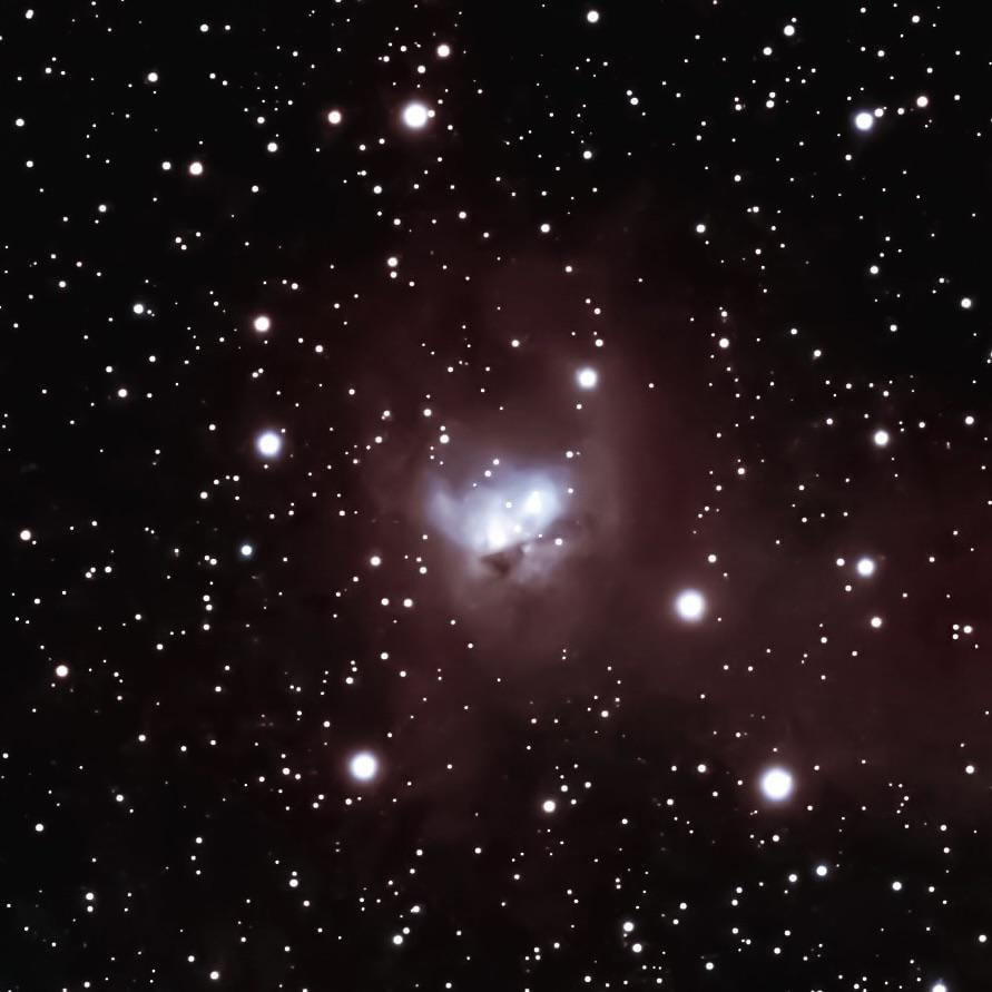 My First Attempt At The Foxface Nebula.