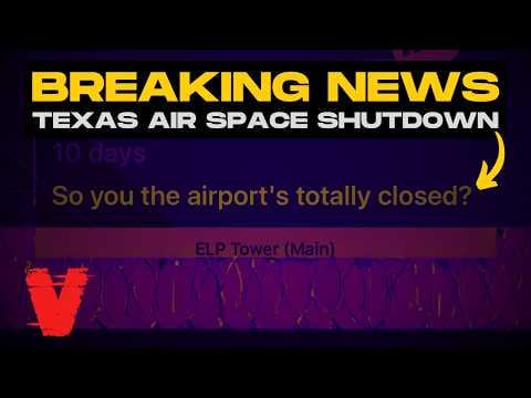 BOMBSHELL: Texas Air Space Shutdown For Possible UFO Activity