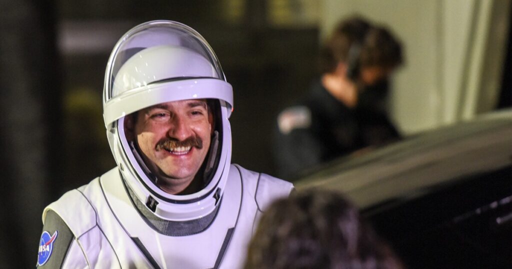 CT native flies to the International Space Station CT native flies to the International Space Station