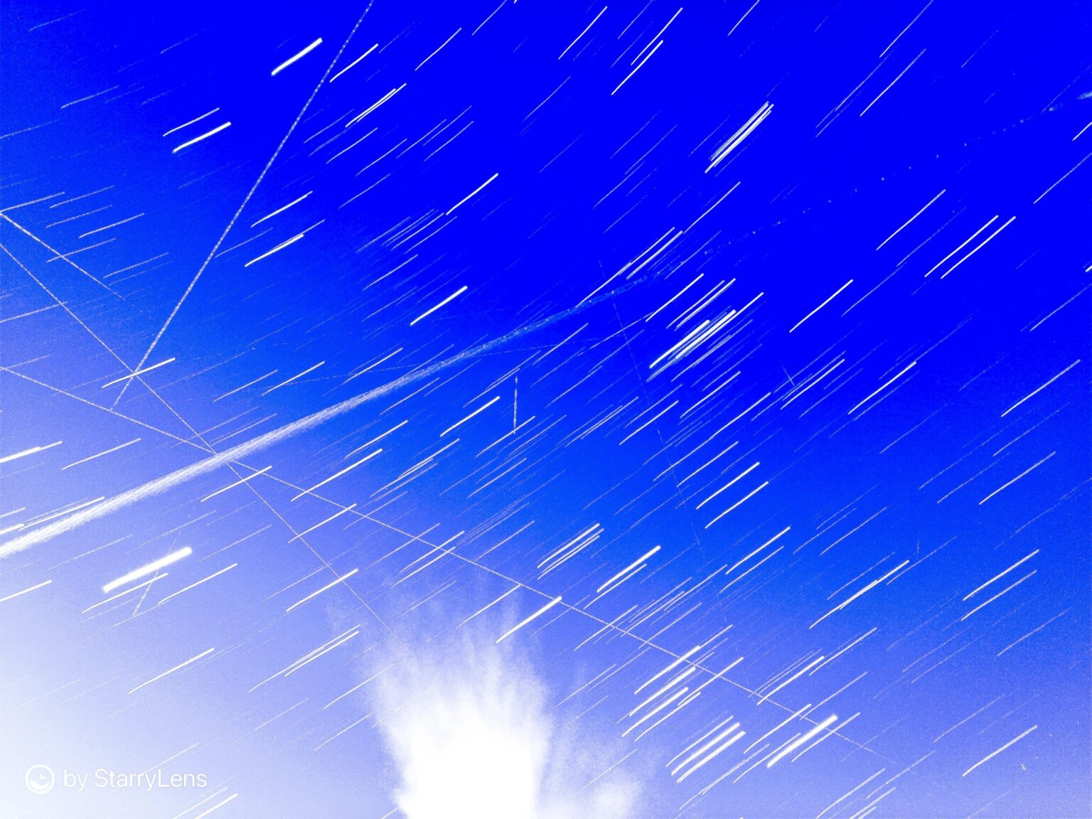 30 minute exposure star lapse