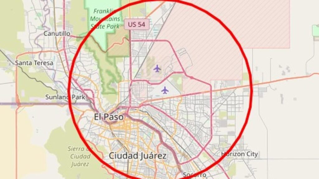 Trump shoots down "cartel drones" near El Paso after closing down airspace for 10 days