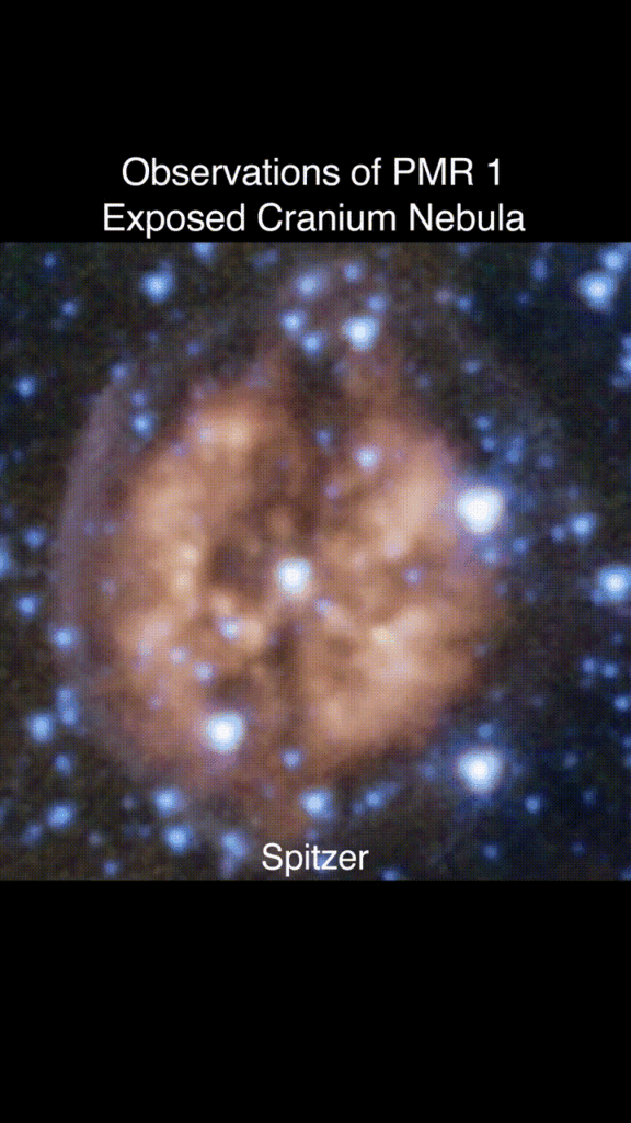 Observations of the Exposed Cranium Nebula