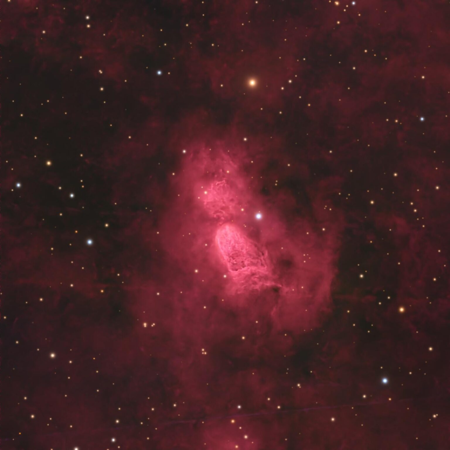 Bipolar Nebula in Cygnus