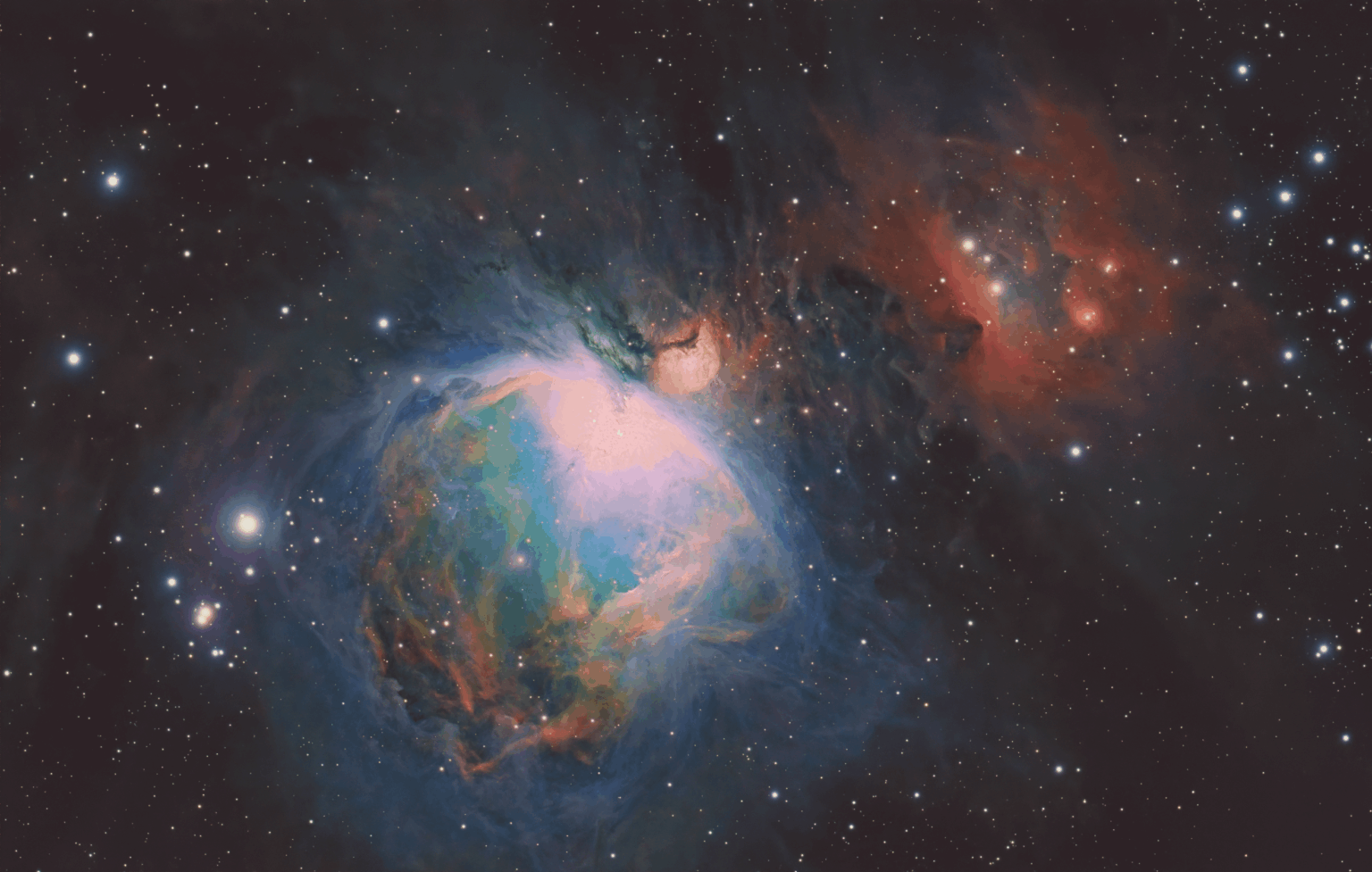 M42 and the Running Man in SHO