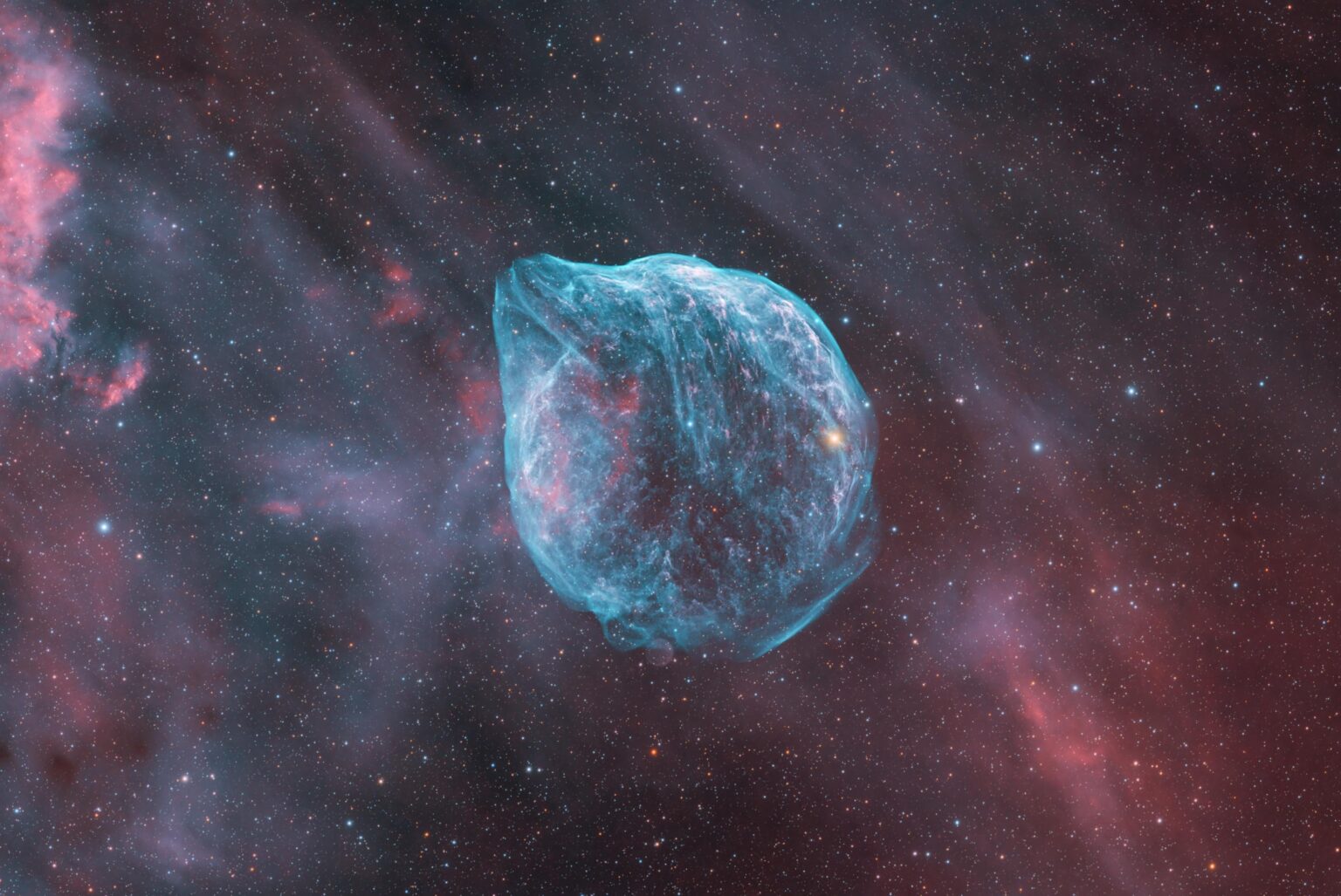 A Supernova Prequel - The Dolphin Head Nebula
